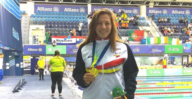 Lluvia de medallas de los nadadores FEDDF en la cuarta y quinta jornada de los europeos de nataci&oacute;n adaptada de Dubl&iacute;n