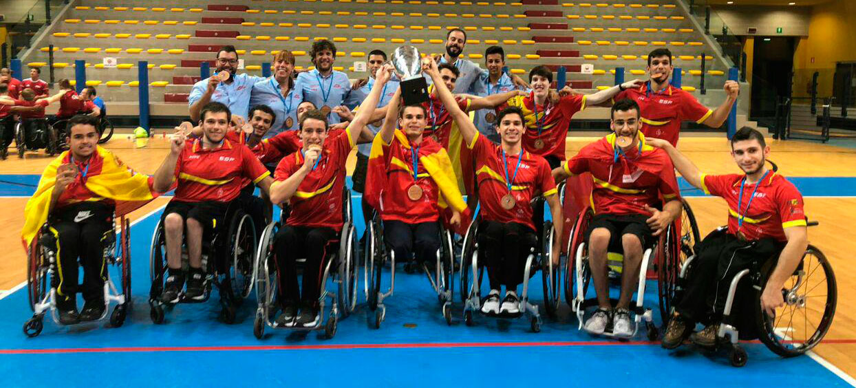 Pincho Ortega, m&aacute;ximo anotador y jugador m&aacute;s valioso del Europeo Sub-22 de Baloncesto en Silla de Ruedas