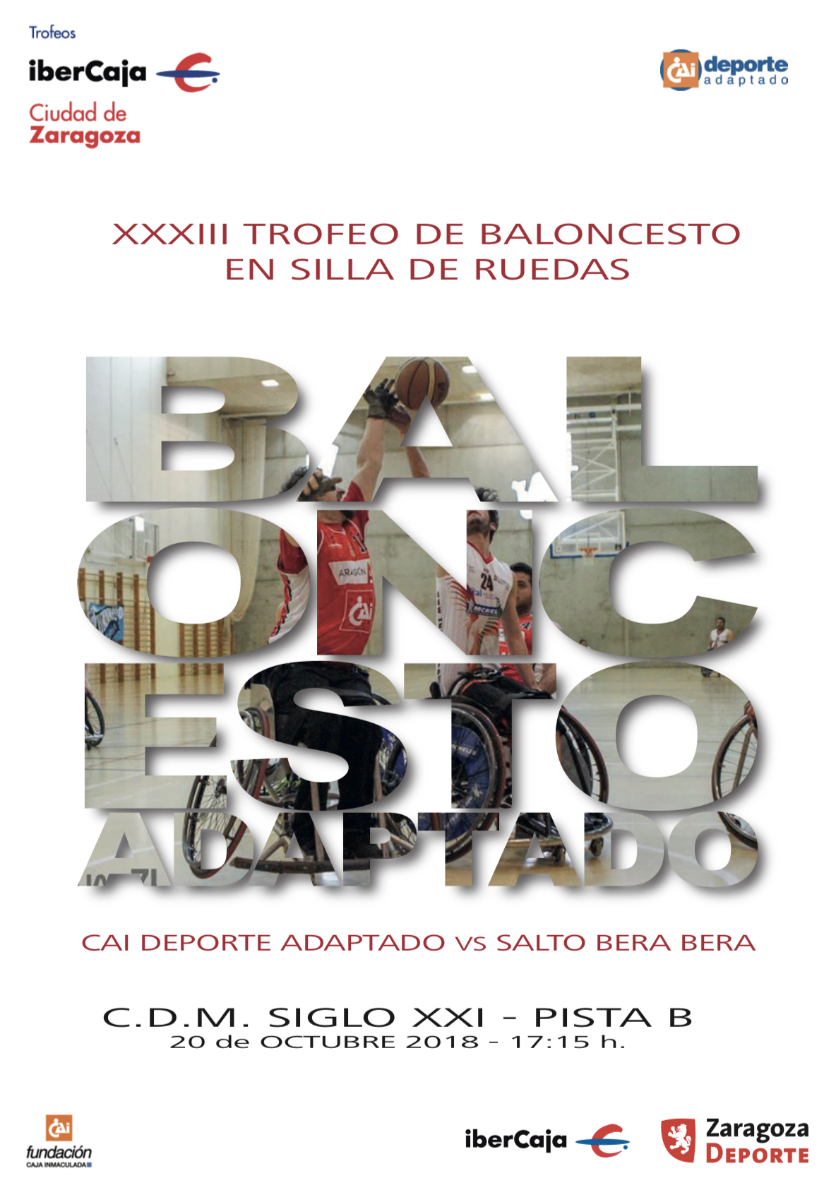 Amistoso BSR (previa CAI Deporte Adaptado): El CAI se prensa con el XXXIII trofeo Ibercaja Ciudad de Zaragoza