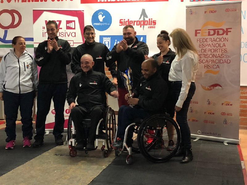 Madrid revalida el t&iacute;tulo de campe&oacute;n de Espa&ntilde;a de powerlifting