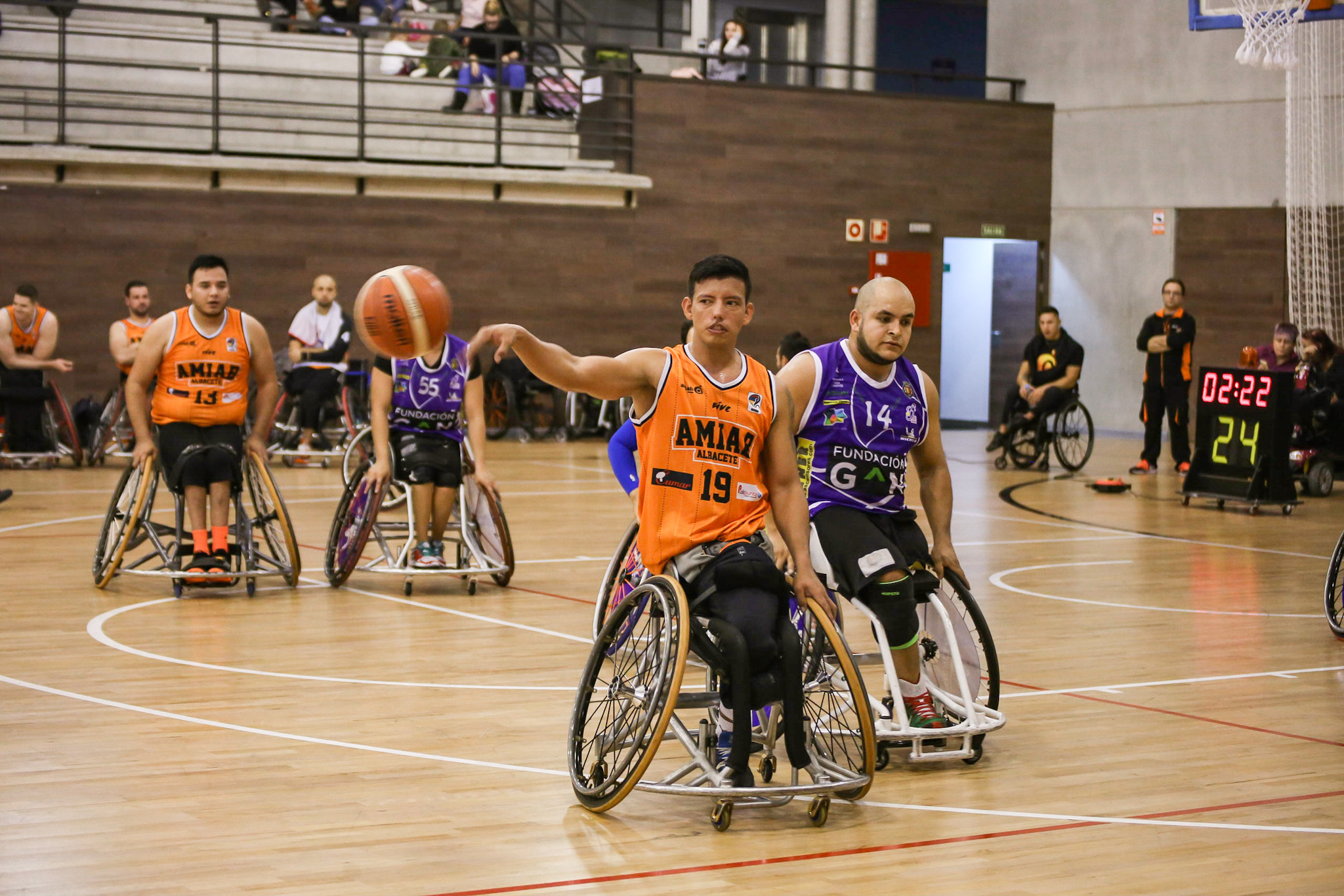 Liga BSR - DIV. HONOR (cr&oacute;nica Amiab): Impresionante triunfo del BSR Amiab Albacete en la cancha del Casa Murcia Getafe BSR (39-85)