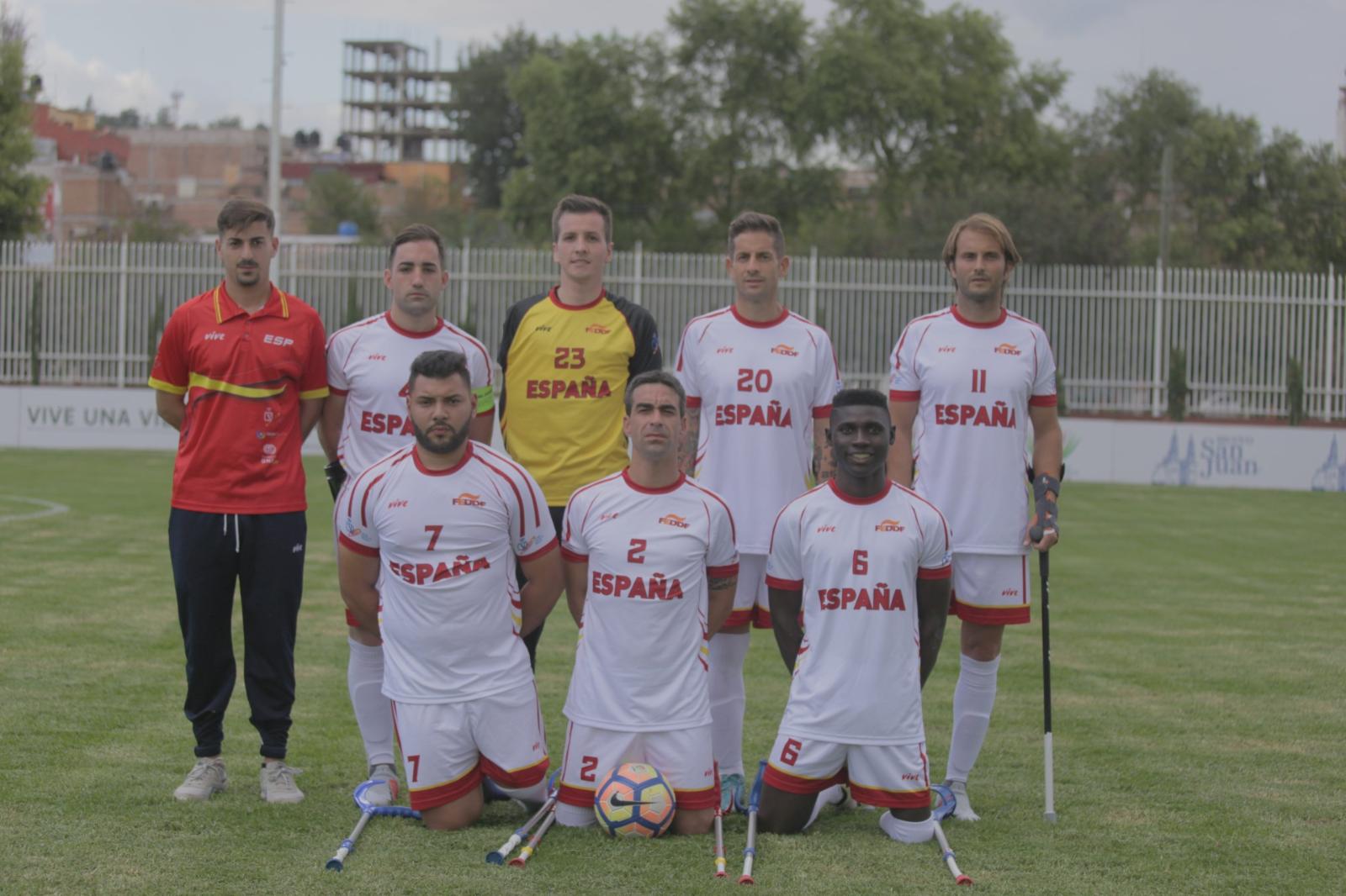 Espa&ntilde;a debuta con derrota ante Hait&iacute; en el mundial de f&uacute;tbol para amputados