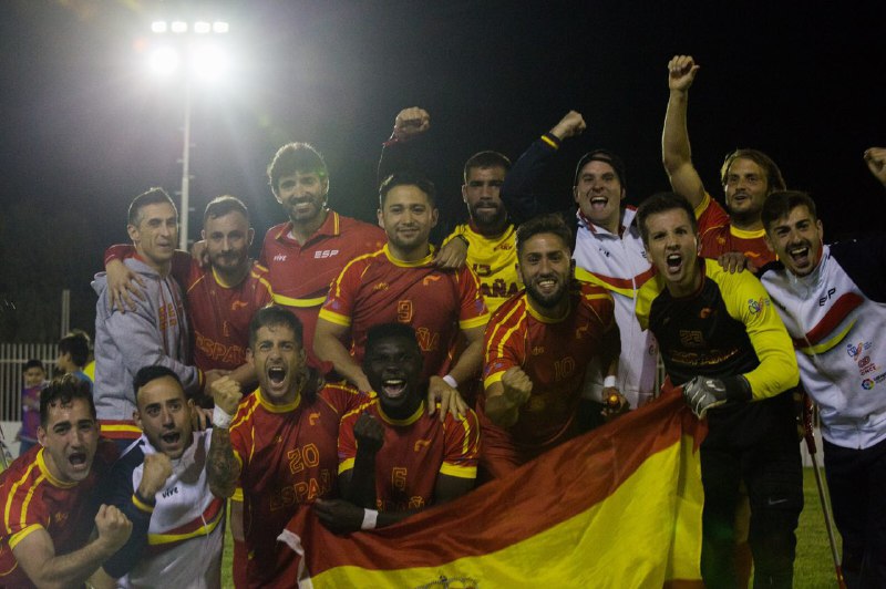 Espa&ntilde;a finaliza el mundial de f&uacute;tbol para amputados entre las ocho mejores del mundo