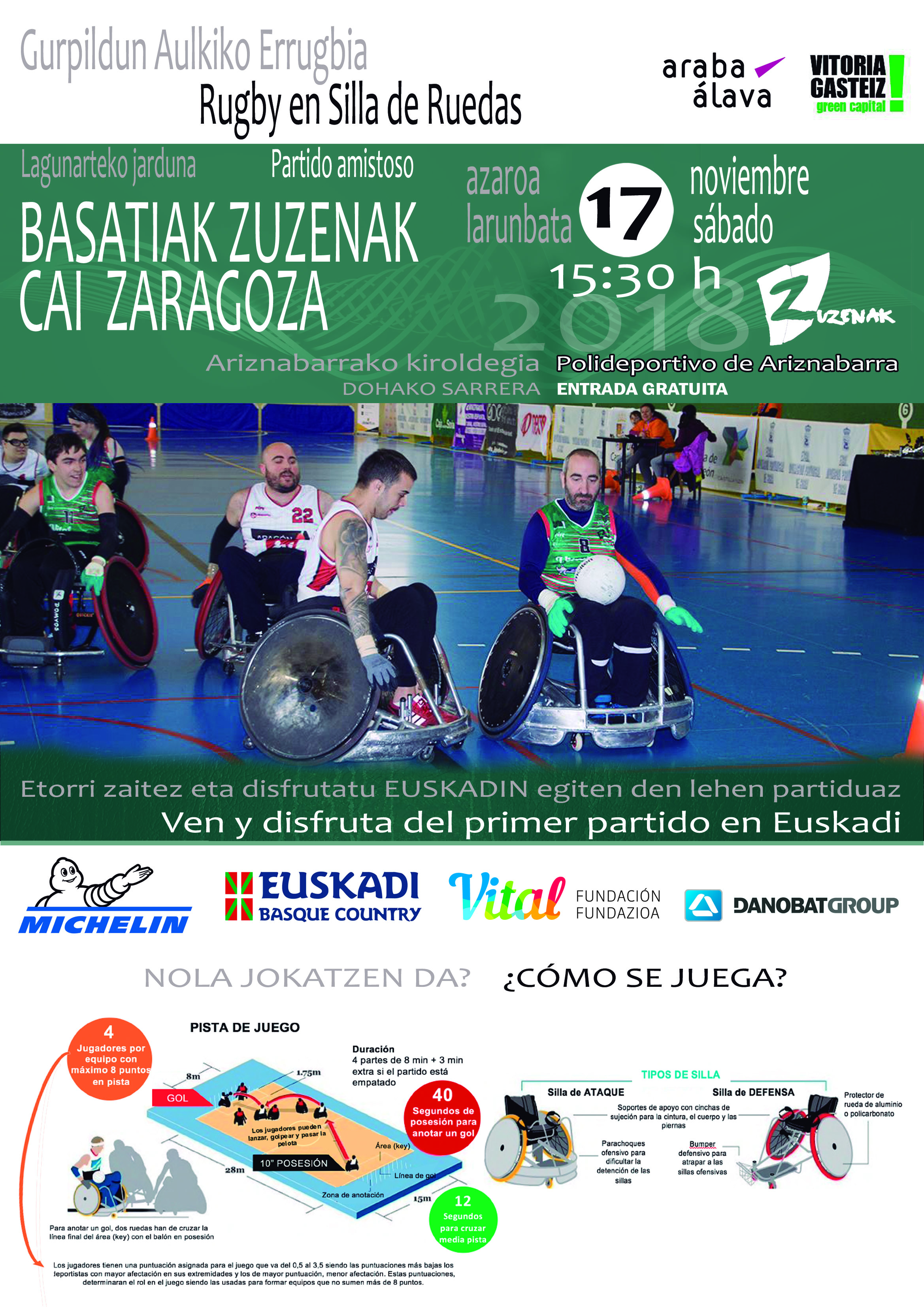 Liga BSR - DIV. HONOR (previa Zuzenak): El Fundaci&oacute;n Vital Zuzenak recibe a un poderoso BSR ACE Gran Canaria
