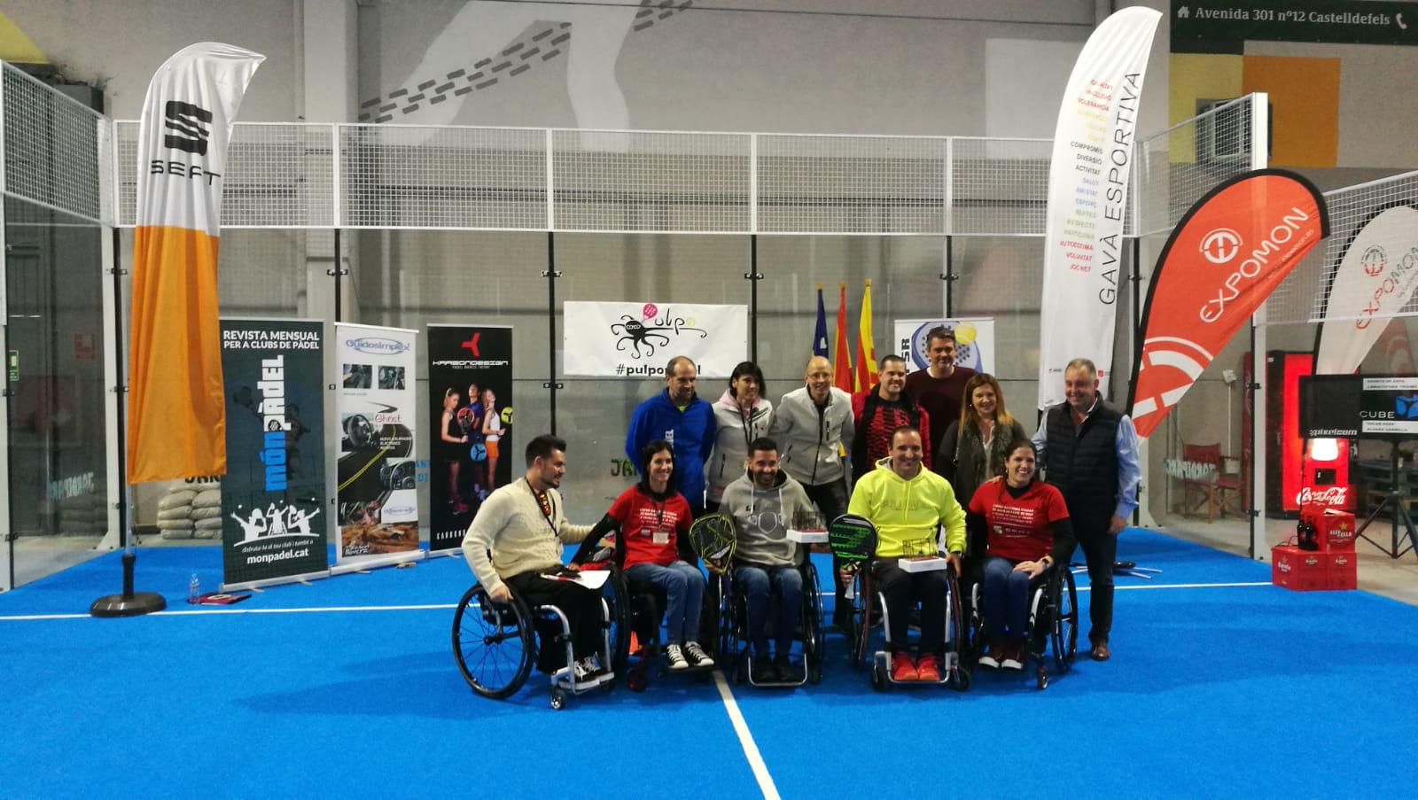  Nueva victoria del navarro Edorta de Anta y el valenciano Christopher Trivi&ntilde;o en la quinta prueba de la copa de Espa&ntilde;a de p&aacute;del en silla