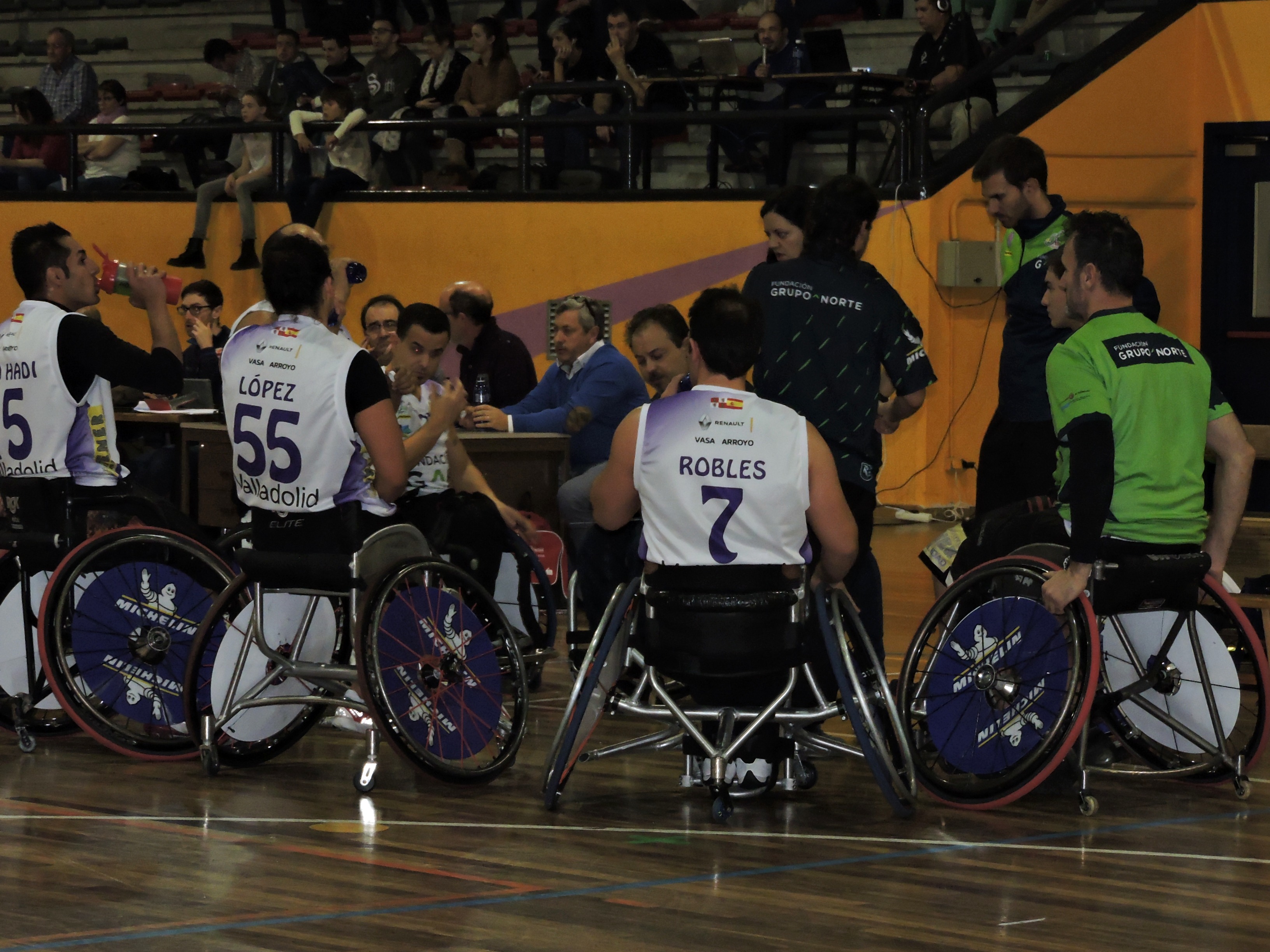 Liga BSR - DIV. HONOR (cr&oacute;nica F.G. NORTE): Bidaideak Bilbao 87 /// Fundaci&oacute;n Grupo Norte 58