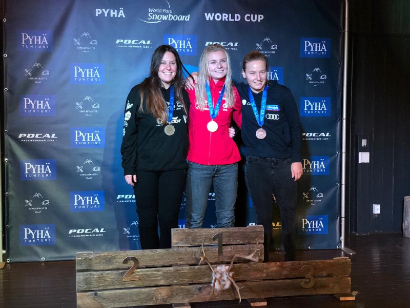Astrid Fina se cuelga la plata en la primera jornada de la copa del mundo de snowboard de Phya (Finlandia)