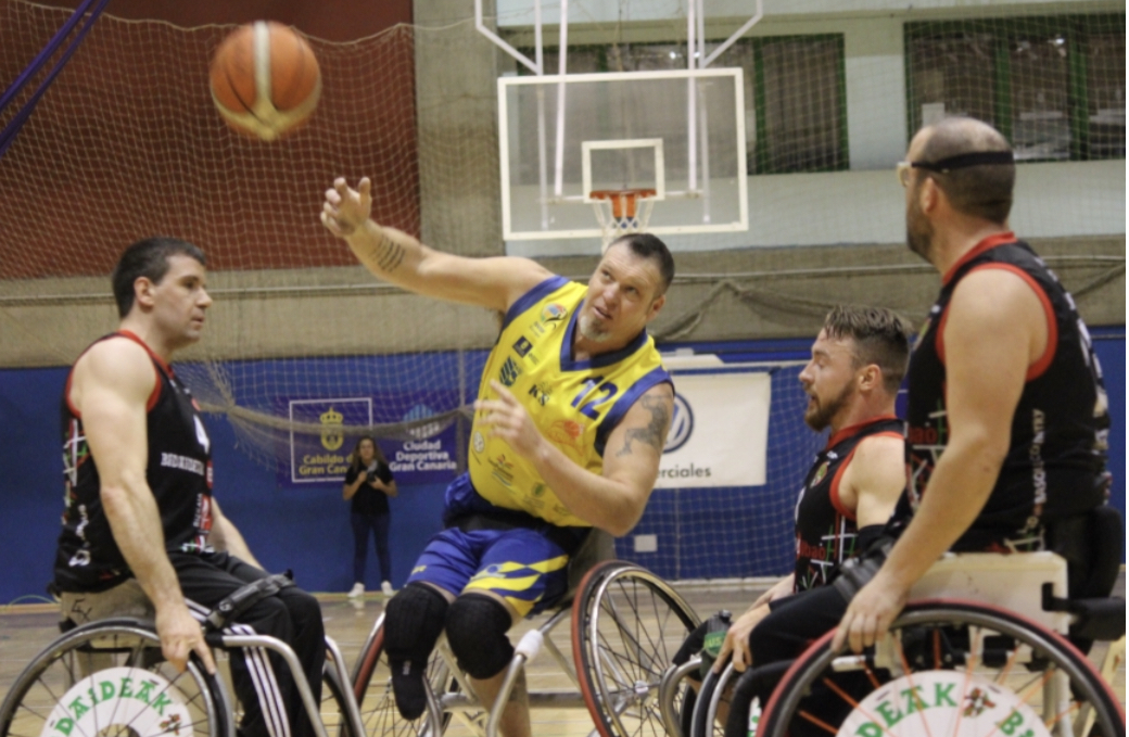 Liga BSR - DIV. HONOR (cr&oacute;nica Gran Canaria): El Bidaideak Bilbao BSR supera ampliamente a un err&aacute;tico BSR ACE Gran Canaria (53-94)