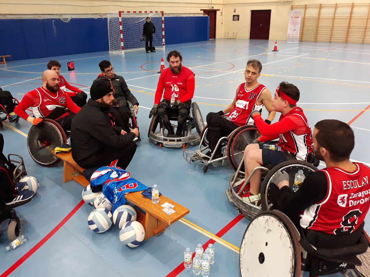 Barber&aacute; del Vall&eacute;s acoge la segunda jornada de Rugby en Silla de Ruedas