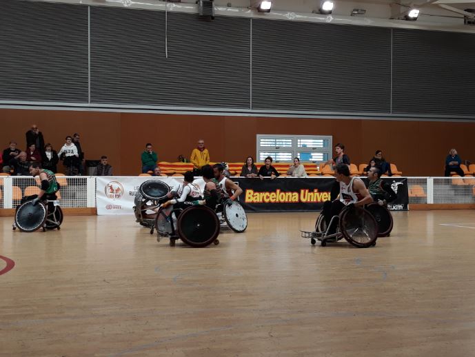 BUC sigue liderando la Liga de Rugby en Silla de Ruedas