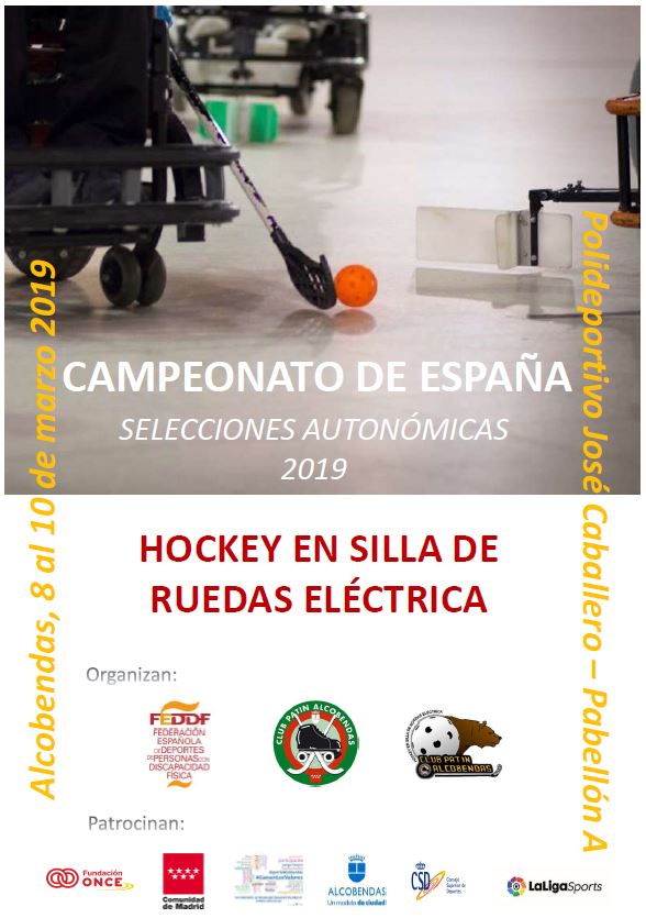 Convocatoria Campeonato de Espa&ntilde;a de SSAA de Hockey en silla de ruedas el&eacute;ctrica