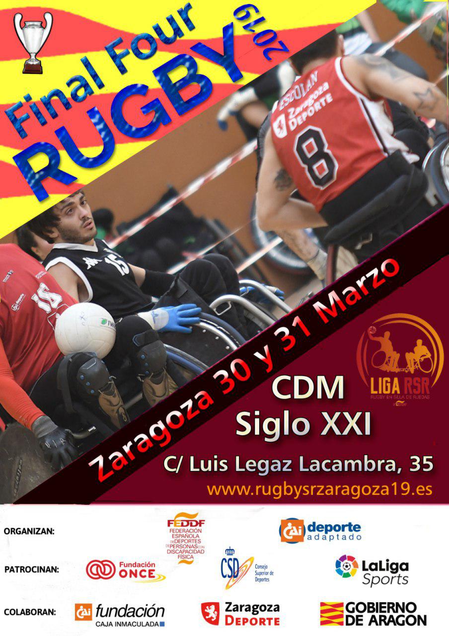 Convocatoria Fase Final de la Liga de Rugby en Silla de Ruedas
