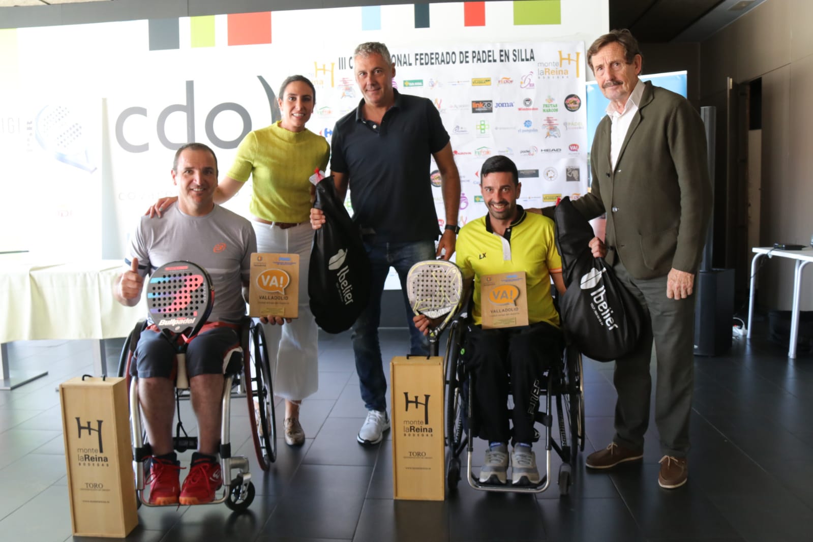 13&ordf; Prueba Copa de Espa&ntilde;a - III Open Nacional de p&aacute;del en silla Bodegas Monte la Reina 