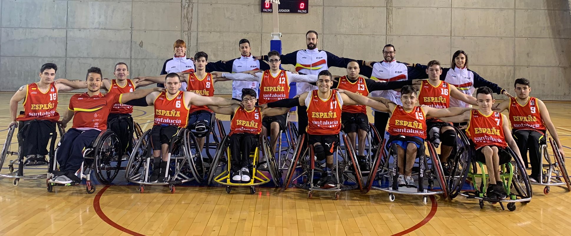 Valdemoro ve rodar a la selecci&oacute;n sub-22 de baloncesto en silla de ruedas