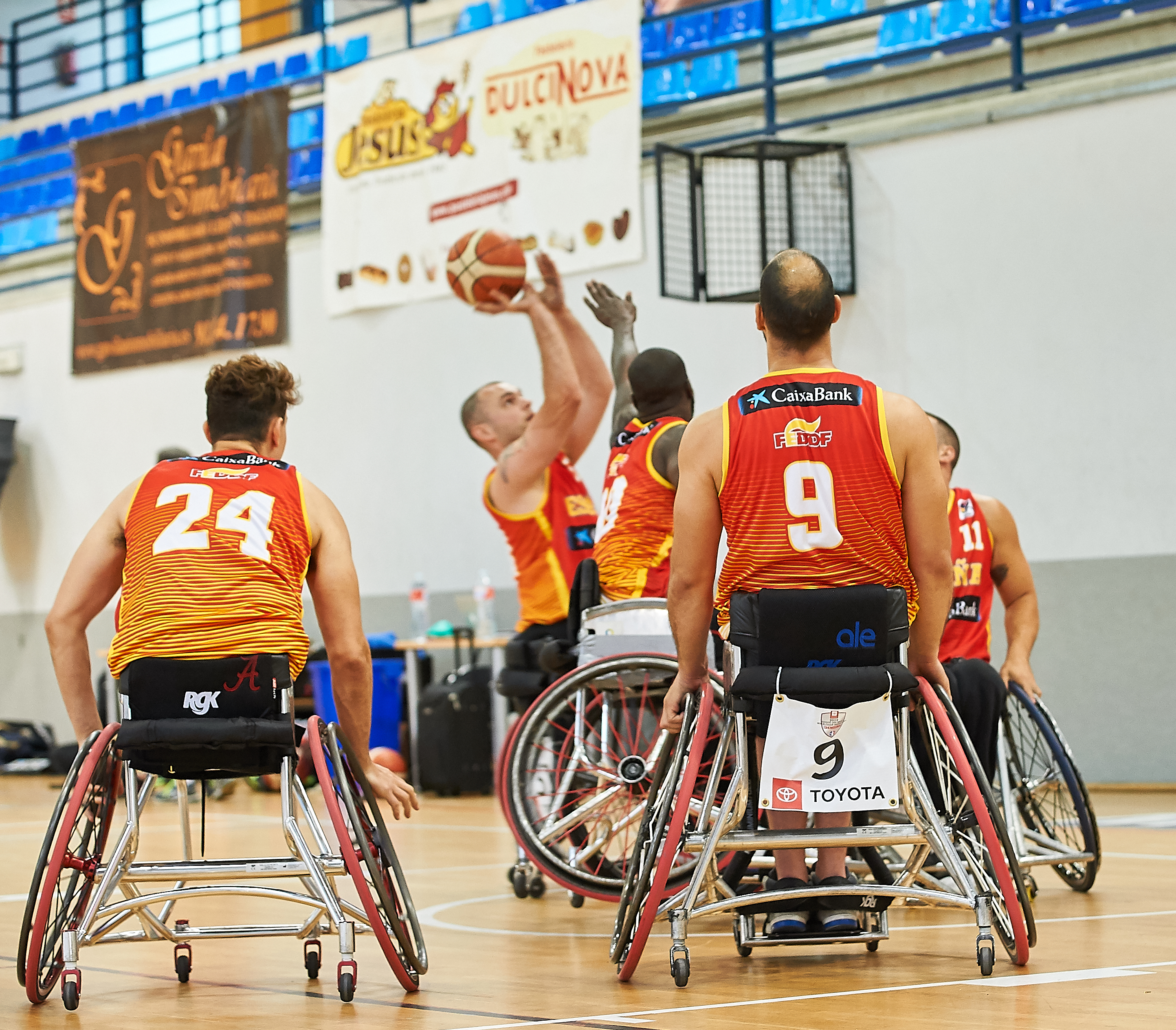 La selecci&oacute;n masculina de basket en silla inicia su rodaje a Tokio 2020 en Semana Santa 