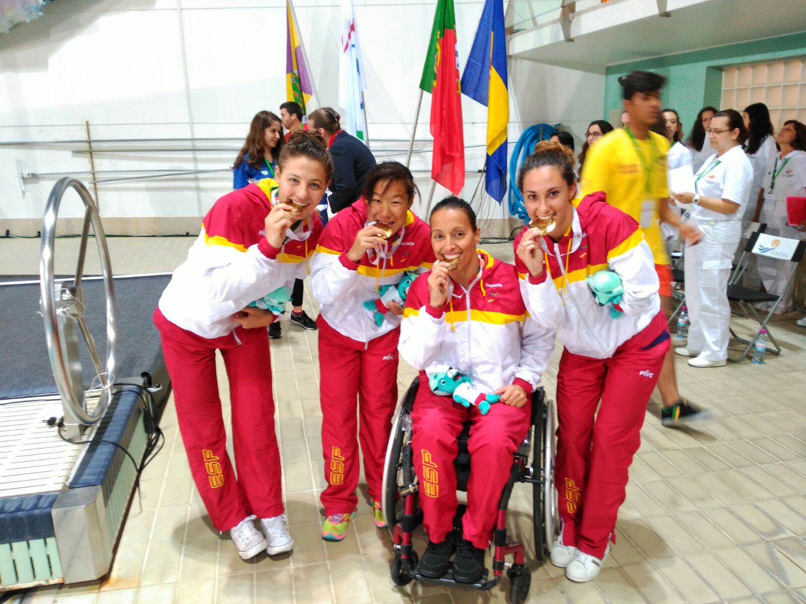 Espectacular cuarta jornada de los Europeos de Nataci&oacute;n donde contin&uacute;an sumando &eacute;xitos los nadadores de la FEDDF