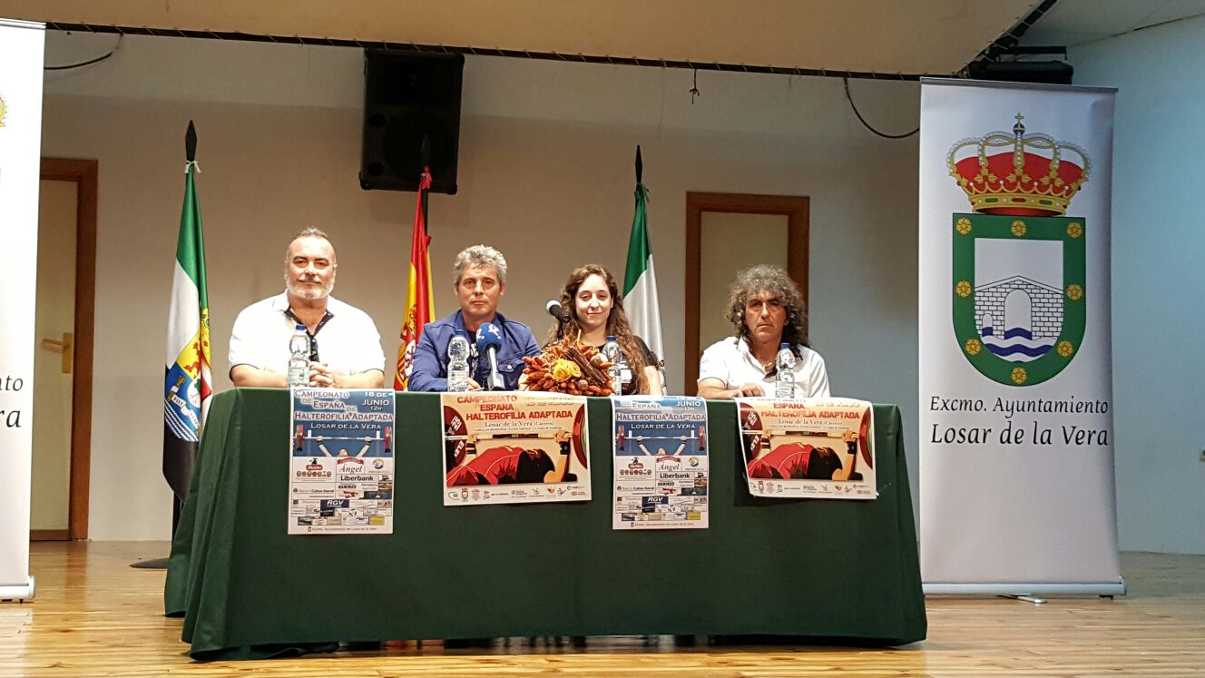 Ayer jueves se present&oacute; el Campeonato de Espa&ntilde;a de Halterofilia