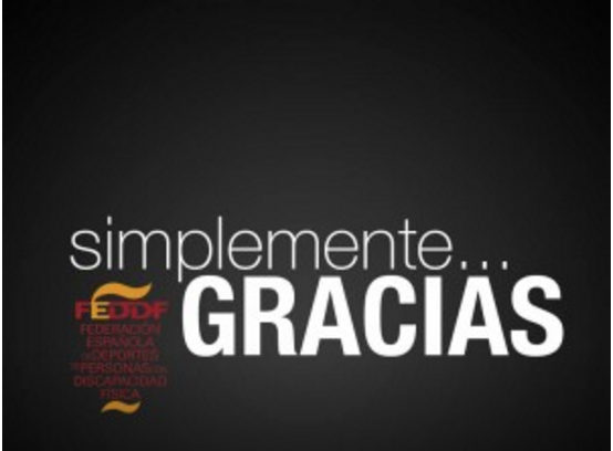 SIMPLEMENTE GRACIAS. Video ofrecido por la FEDDF a sus deportistas y t&eacute;cnicos participantes en R&iacute;o 2016