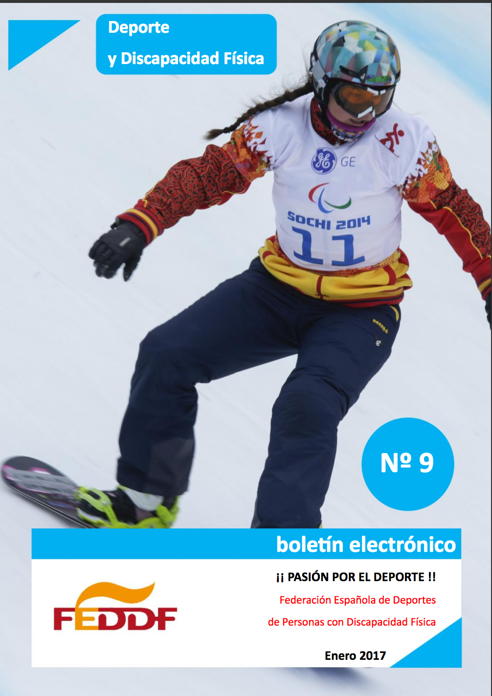 Bolet&iacute;n n&ordm; 9 de la FEDDF -Pasi&oacute;n por el deporte -