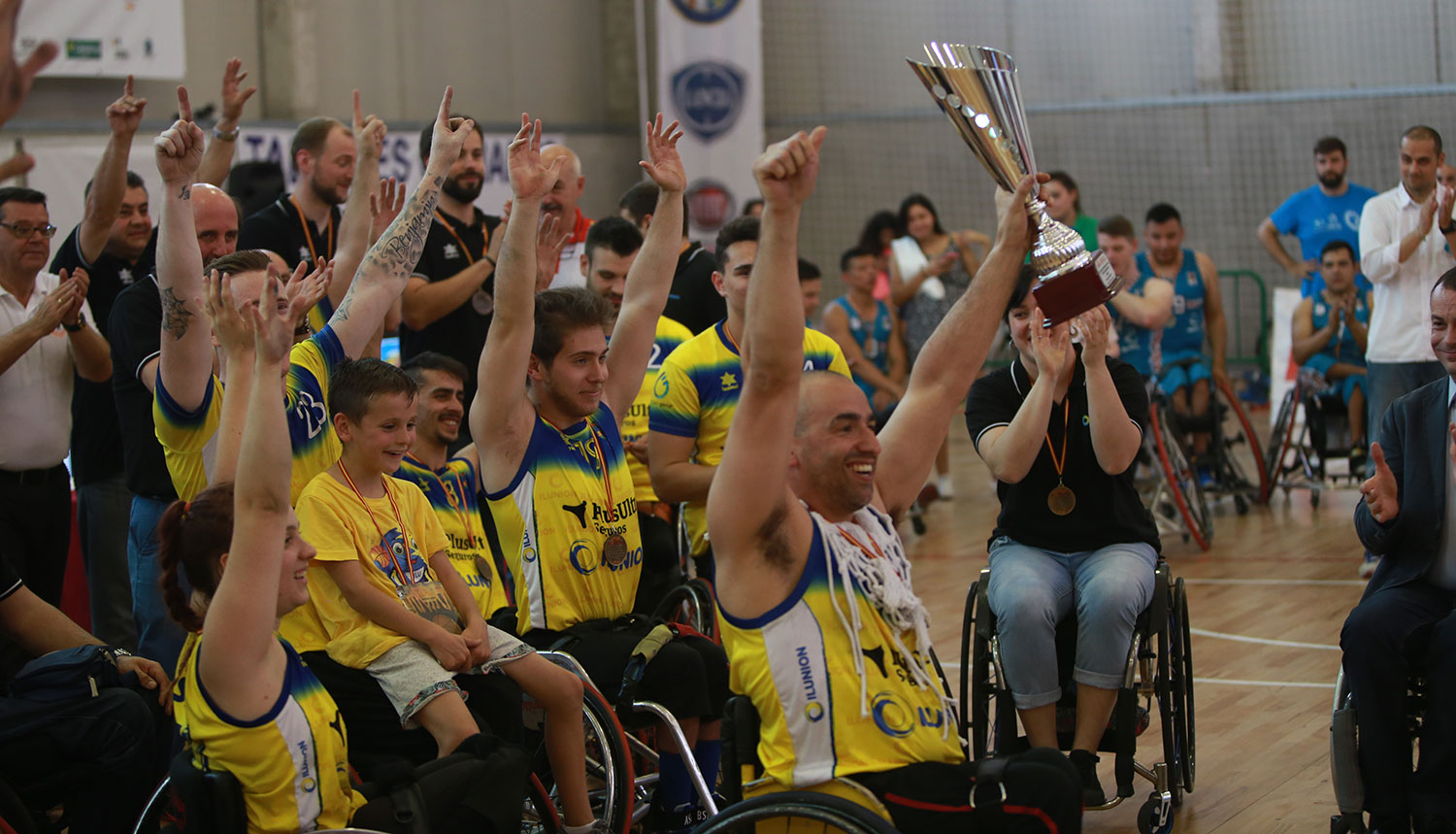 El ILUNION sufre para ganar su 16&ordf; liga de baloncesto en silla de ruedas