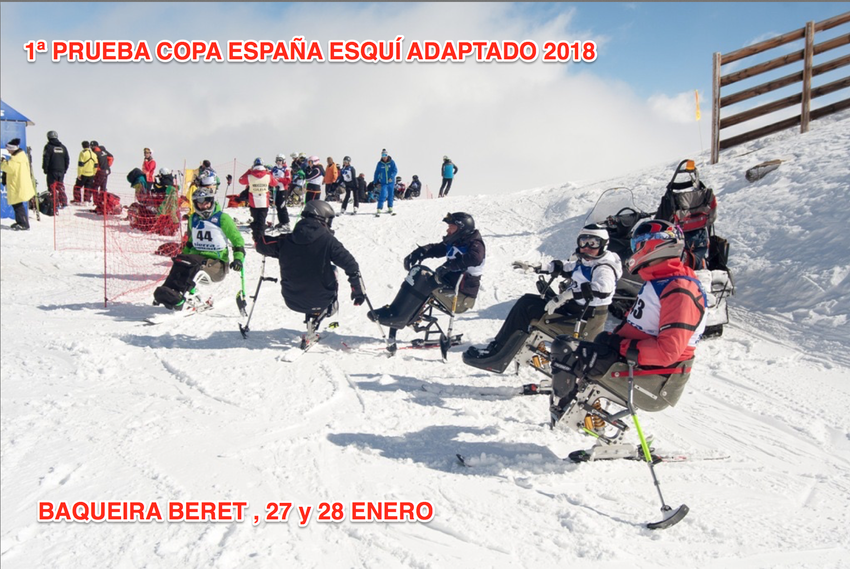 1&ordf; PRUEBA COPA ESPA&Ntilde;A ESQU&Iacute; ADAPTADO 2018
