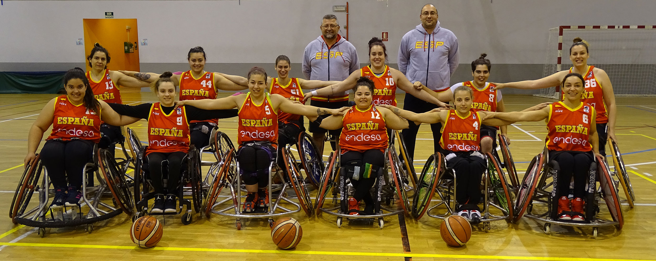 La Selecci&oacute;n Espa&ntilde;ola femenina de BSR prepara el Europeo en Daganzo