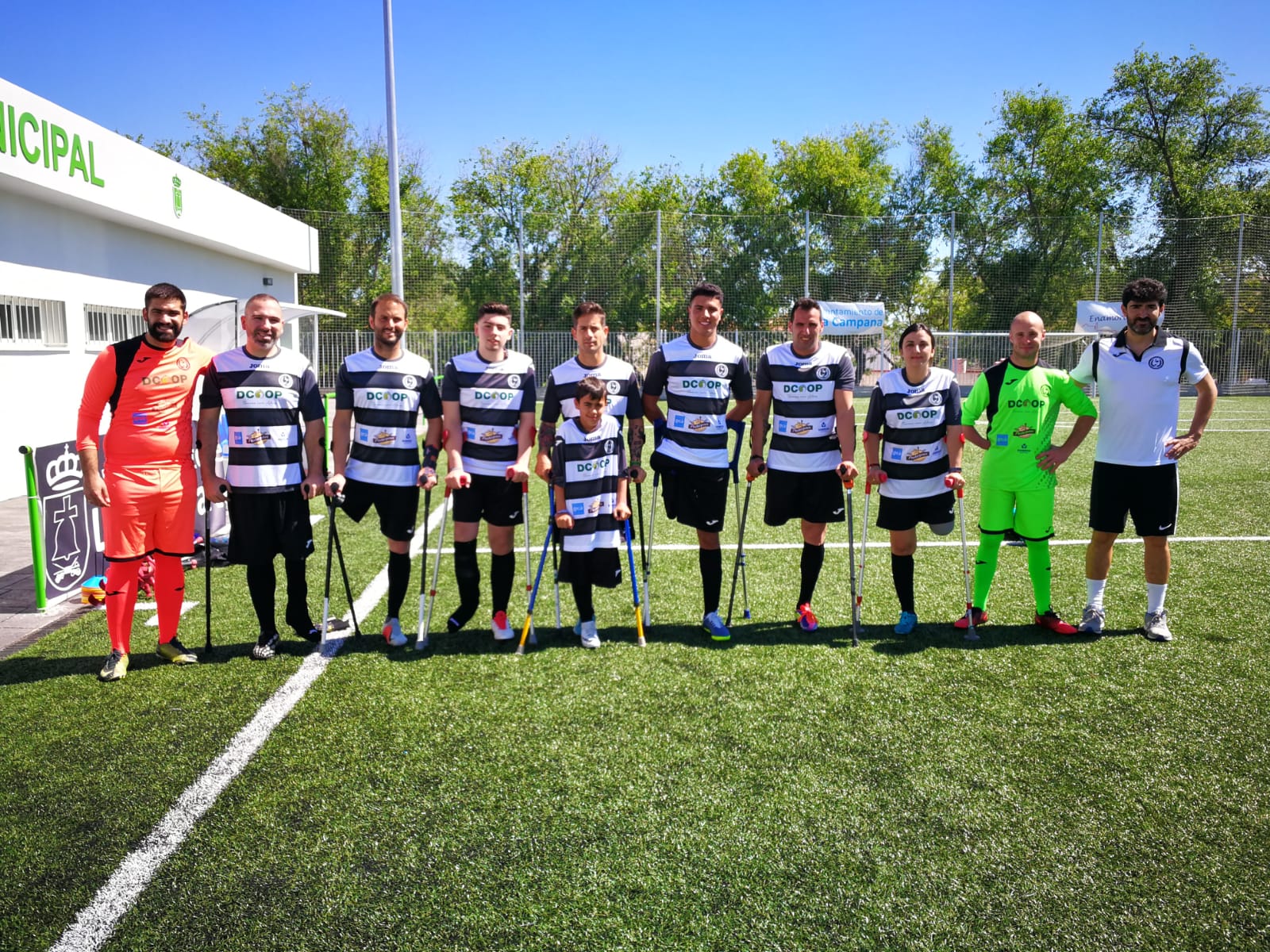 Nace el primer club de f&uacute;tbol amputados de Espa&ntilde;a: el Flamenco Amputados Sur