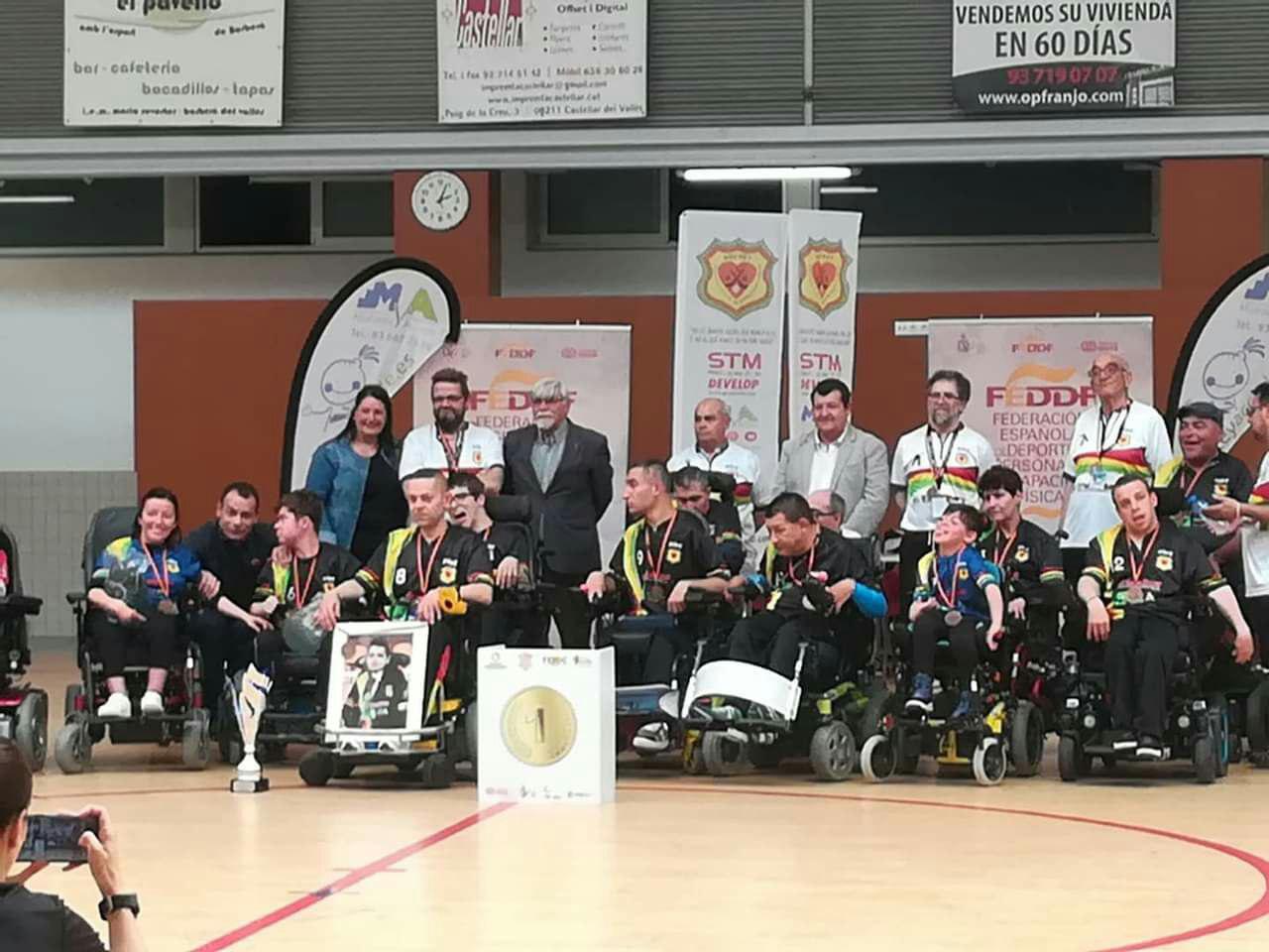 ADB, anfitri&oacute;n y campe&oacute;n del Campeonato de Espa&ntilde;a de hockey en silla el&eacute;ctrica