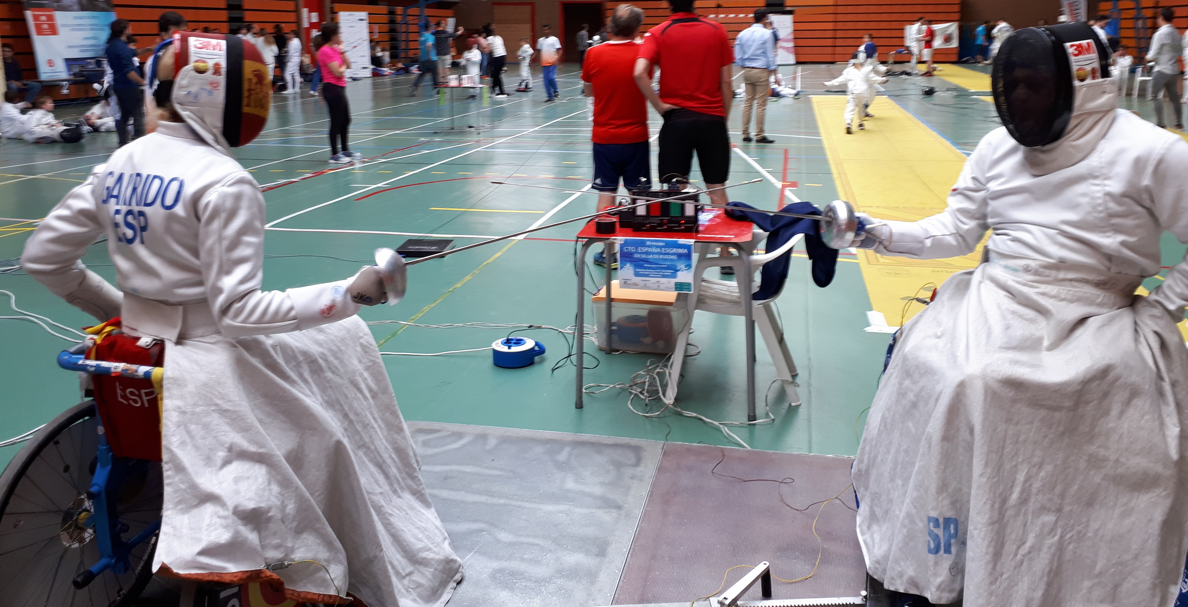 &Aacute;lex Prior destaca en la III Prueba del Campeonato de Espa&ntilde;a de Esgrima en Silla de Ruedas 2019.