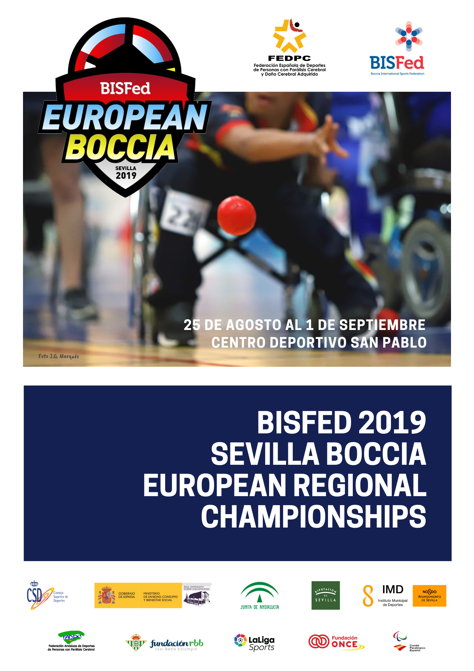 Comienza el Campeonato de Europa de Boccia.