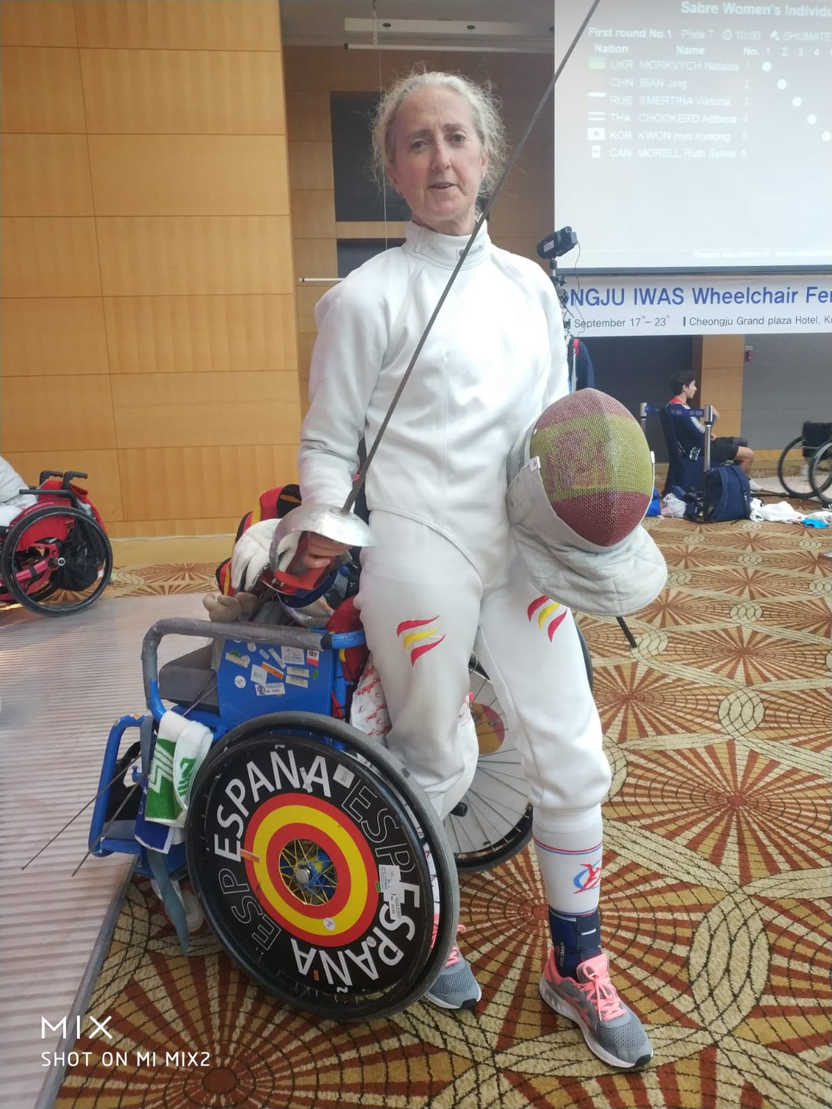 Finaliza el Campeonato del Mundo de Esgrima en Silla de Ruedas para Bego&ntilde;a Garrido