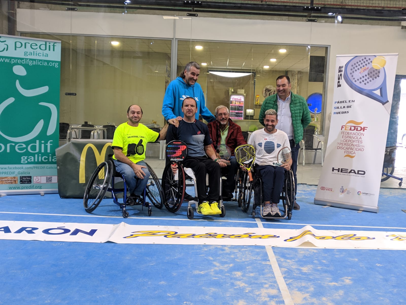 Edorta de Anta y  Christopher Trivi&ntilde;o no dan opciones y se llevan el II Open Nacional de P&aacute;del en Silla Cidade de Nar&oacute;n Predif Galicia