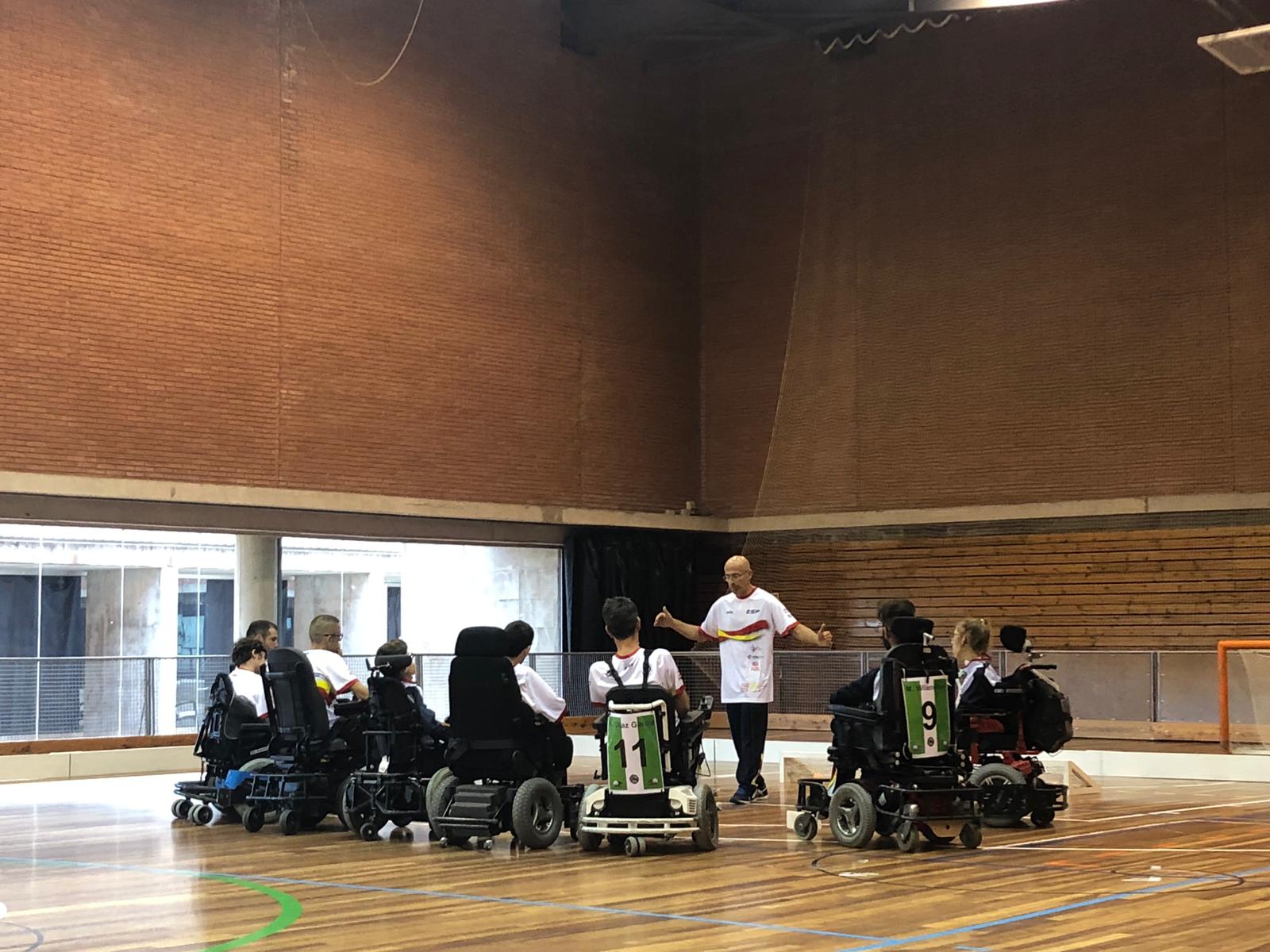 La Selecci&oacute;n de Hockey en Silla de Ruedas El&eacute;ctrica preparada para el Torneo Clasificatorio Europeo de Praga