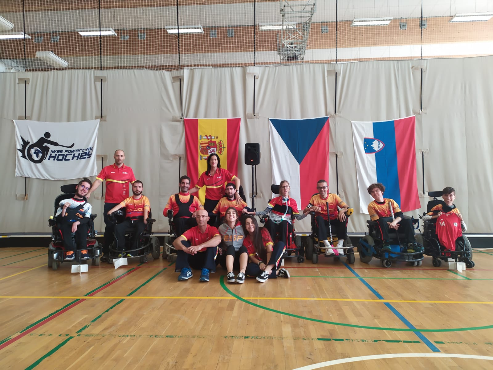La Selecci&oacute;n de Hockey en Silla de Ruedas El&eacute;ctrica se proclama campeona del Torneo Clasificatorio para el Europeo 