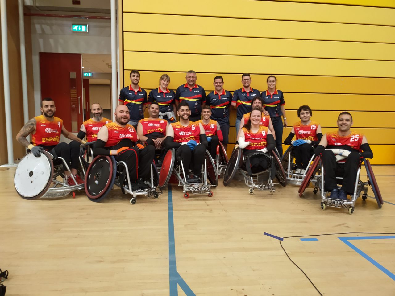 Concentraci&oacute;n de la Selecci&oacute;n Espa&ntilde;ola de Rugby en Silla de Ruedas, diciembre 2019
