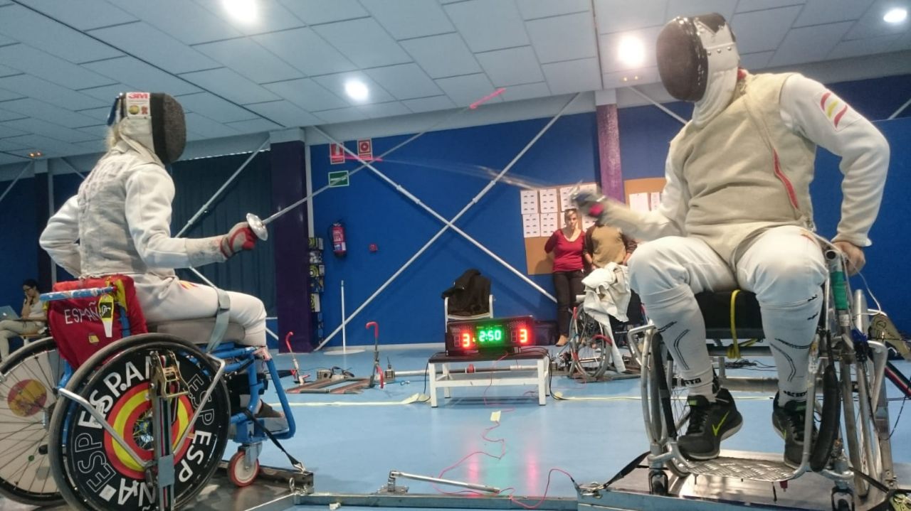 Convocatoria 1&ordf; Prueba del Campeonato de Espa&ntilde;a de Esgrima en Silla de Ruedas 2020.