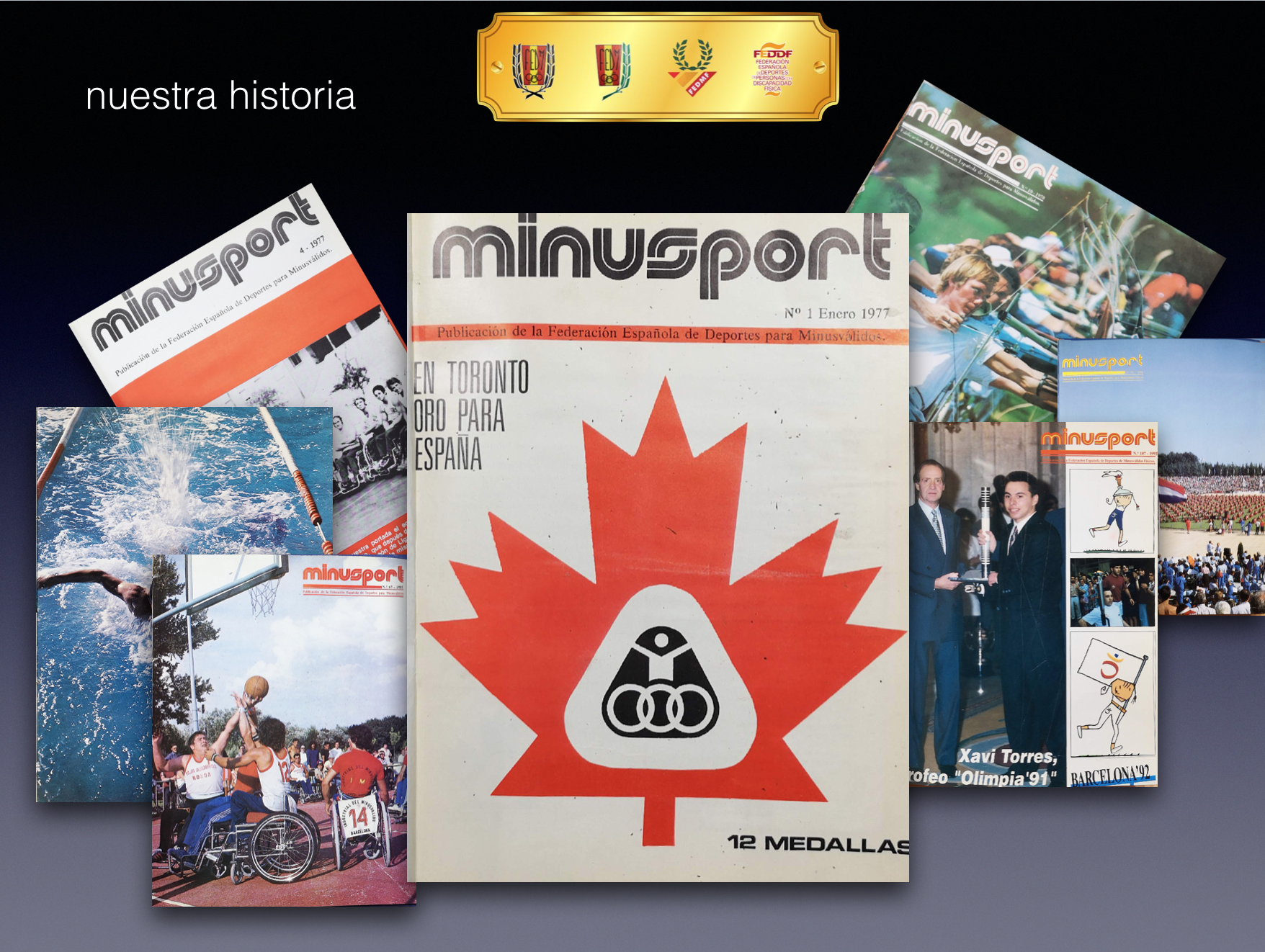 Accede a nuestra historia con la digitalizaci&oacute;n de MINUSPORT