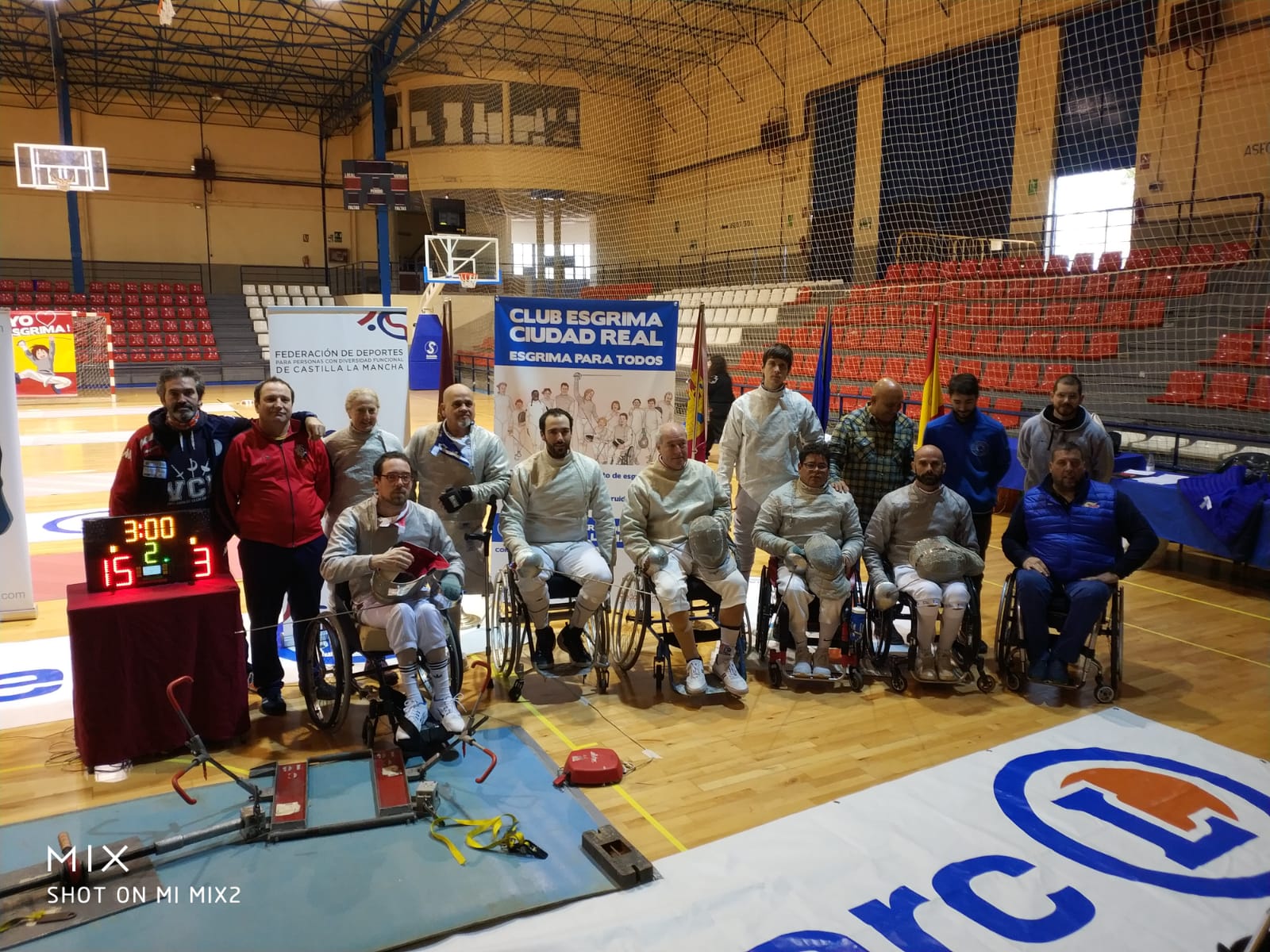 1&ordf; Prueba ranking para el Campeonato de Espa&ntilde;a de Esgrima en Silla de Ruedas