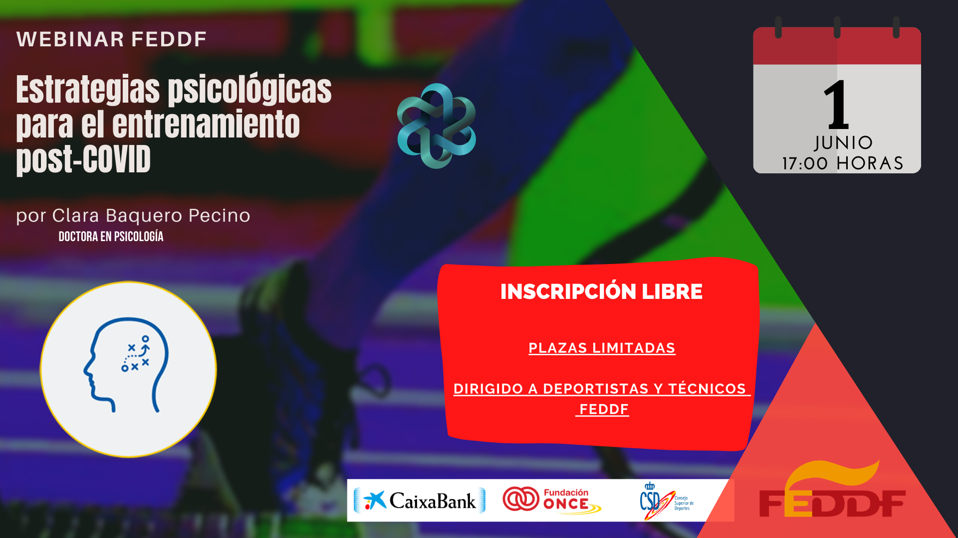 Presentamos la formaci&oacute;n &ldquo;Estrategias psicol&oacute;gicas para el entrenamiento post-COVID&rdquo; ( 1 de junio a las 17:00 horas )