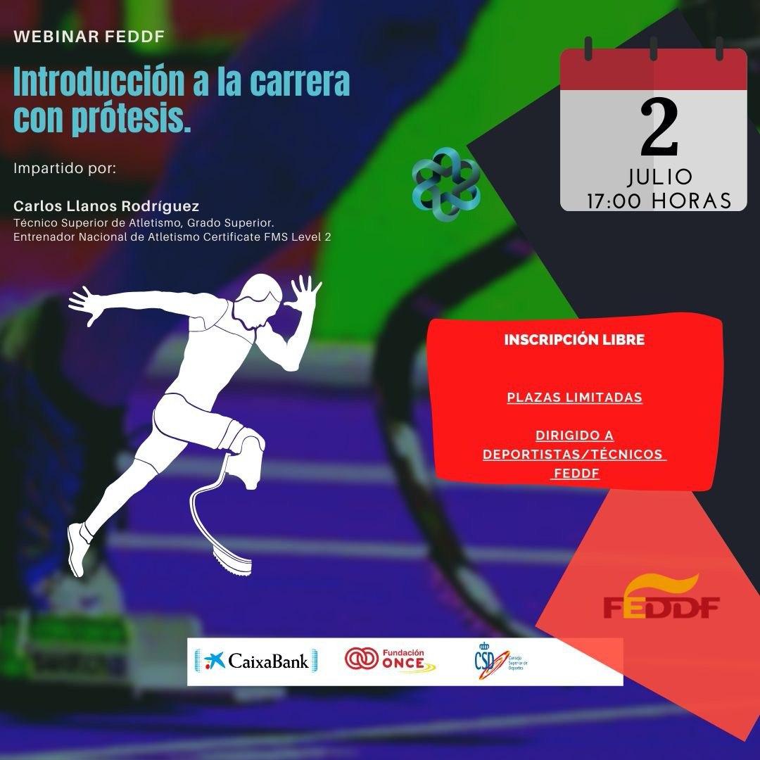 Presentamos la formaci&oacute;n &ldquo;Introducci&oacute;n a la carrera con pr&oacute;tesis&rdquo; (02/07/20 &ndash; 17:00 horas)  â€‹