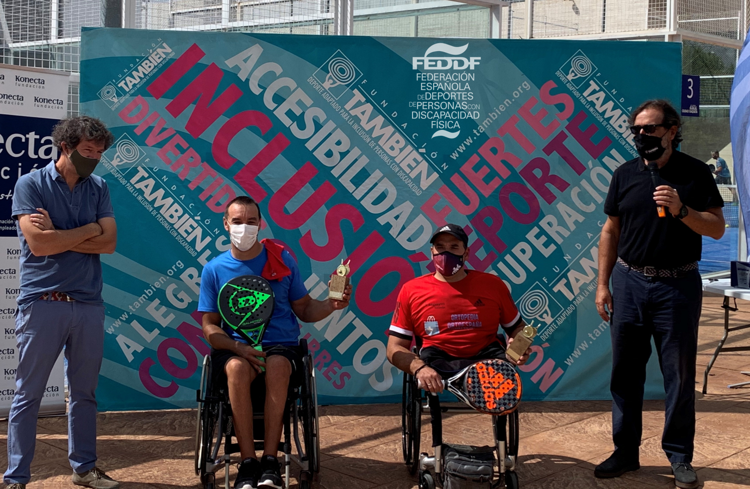1&ordf; PRUEBA COPA DE ESPA&Ntilde;A - XII OPEN NACIONAL DE PADEL EN SILLA FUNDACION TAMBIEN - TROFEO KONECTA 2020