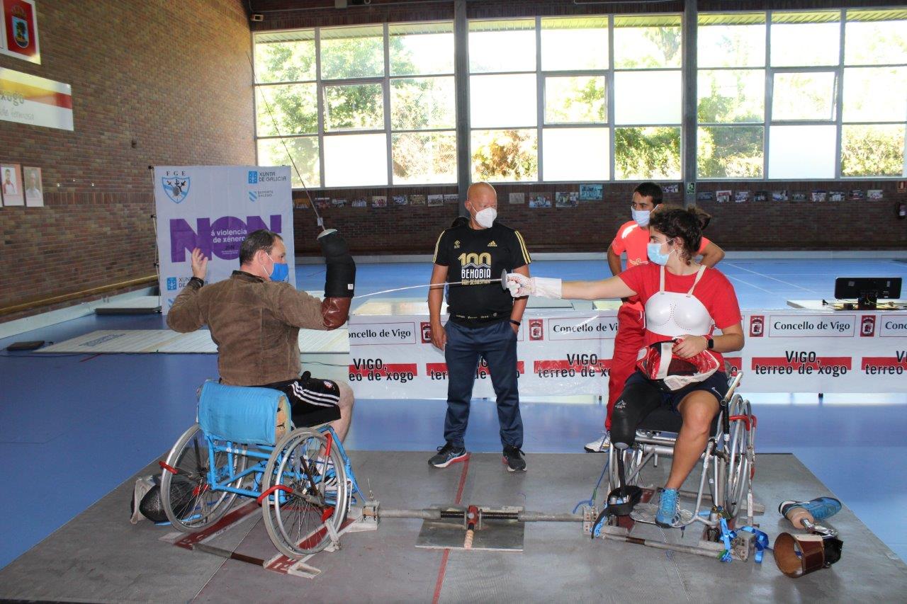 Clinic de Esgrima en Silla de Ruedas en Vigo