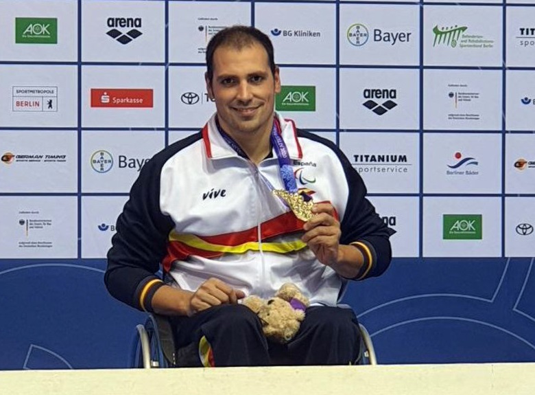 Toni Ponce, primer nadador con billete para los Juegos Paral&iacute;mpicos de Tokio