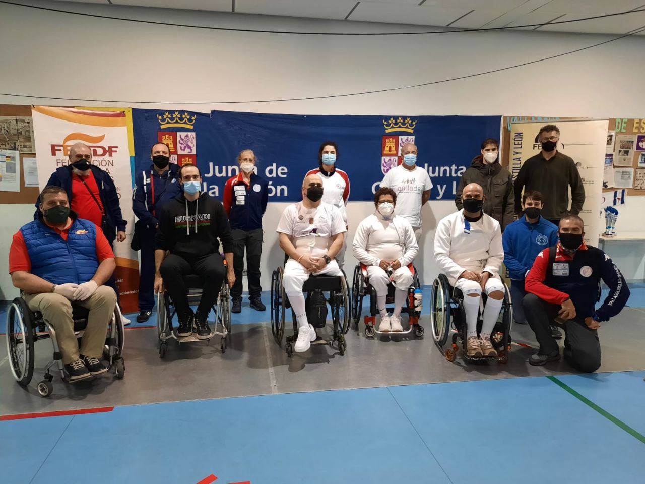 Alex Prior y Judith Rodr&iacute;guez, campeones de la II prueba del Campeonato de Espa&ntilde;a de esgrima en silla de ruedas