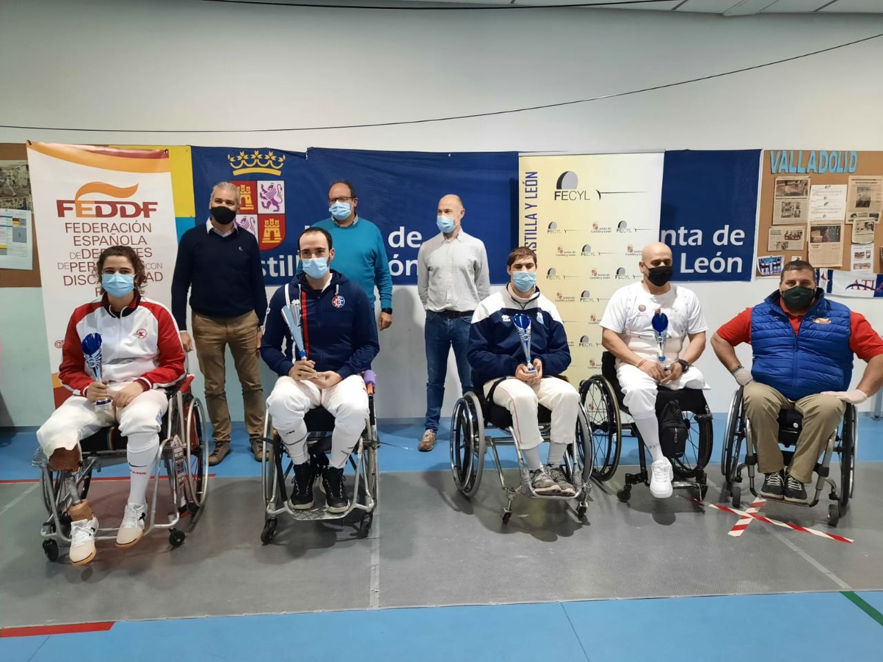 R&aacute;nking nacional mixto del Campeonato de Espa&ntilde;a de esgrima en silla de ruedas