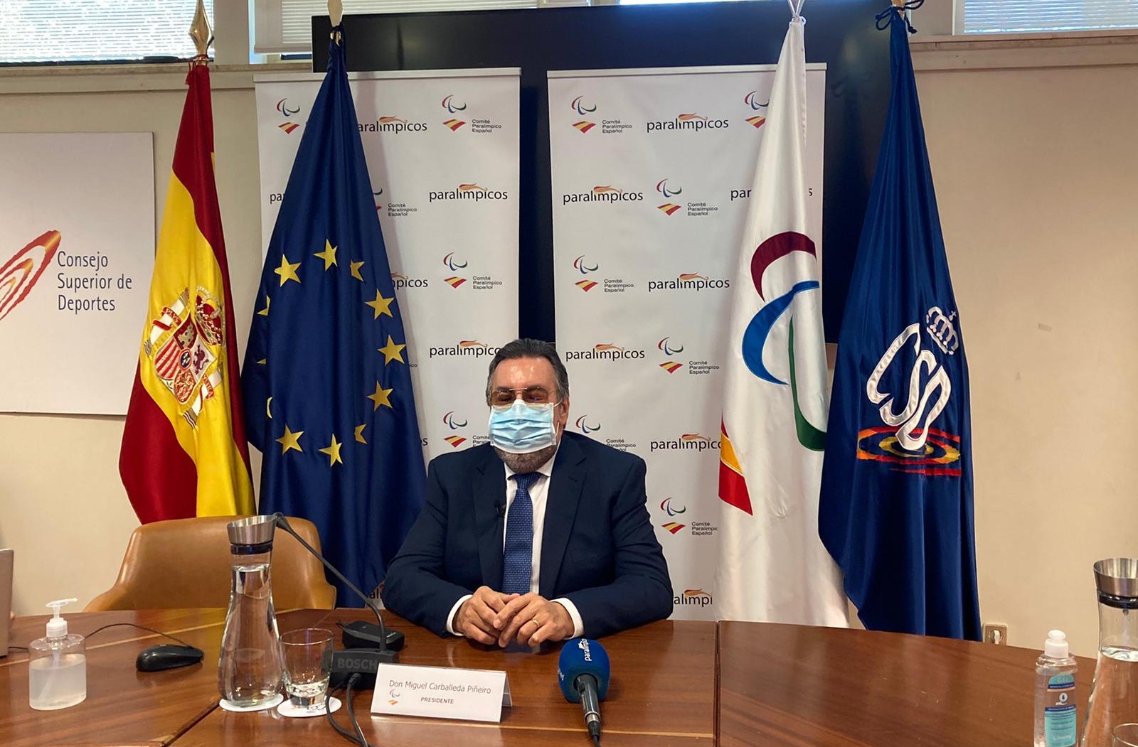 Miguel Carballeda, reelegido presidente del Comit&eacute; Paral&iacute;mpico Espa&ntilde;ol