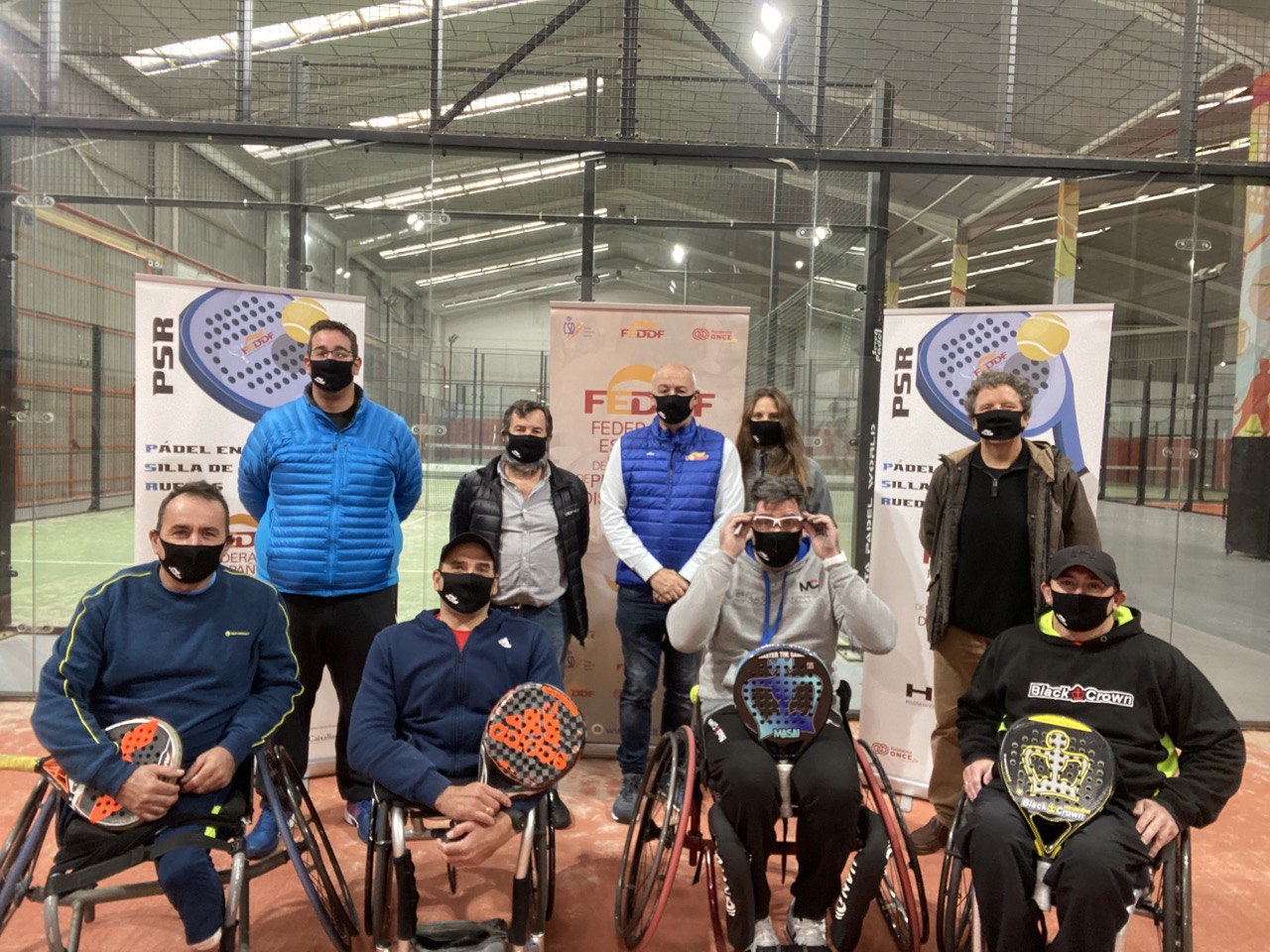 Definidos los emparejamientos del Campeonato de Espa&ntilde;a de p&aacute;del en silla de ruedas