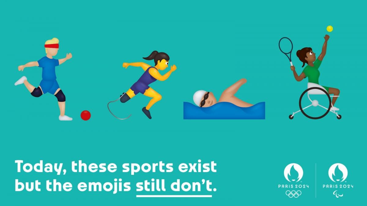 Par&iacute;s 2024 quiere emojis deportivos paral&iacute;mpicos