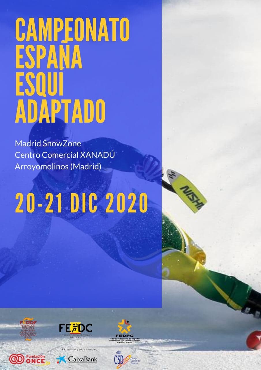 Madrid SnowZone acoge el Campeonato de Espa&ntilde;a de esqu&iacute; adaptado