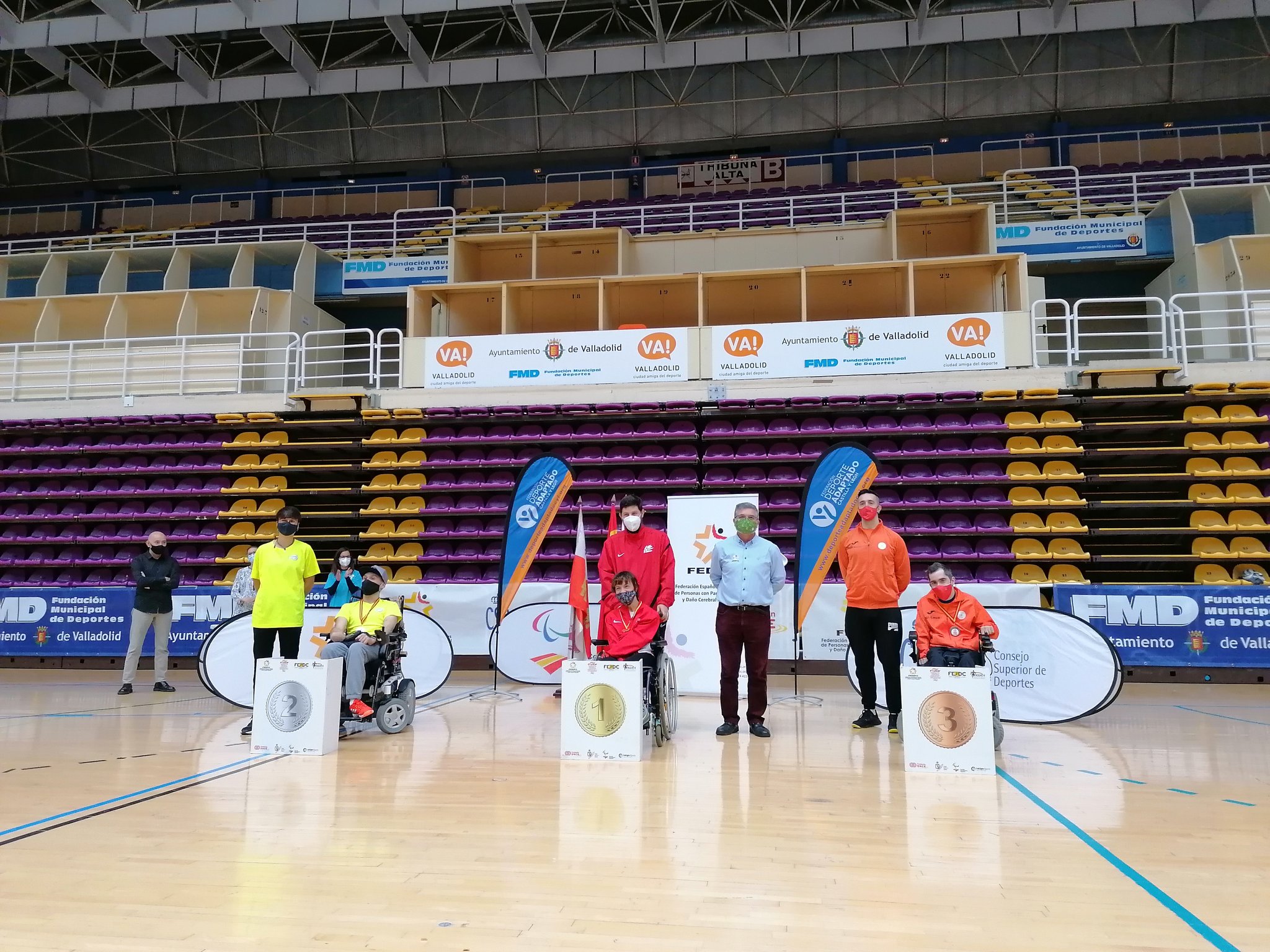 El Campeonato de Espa&ntilde;a de Valladolid corona a los mejores jugadores de boccia